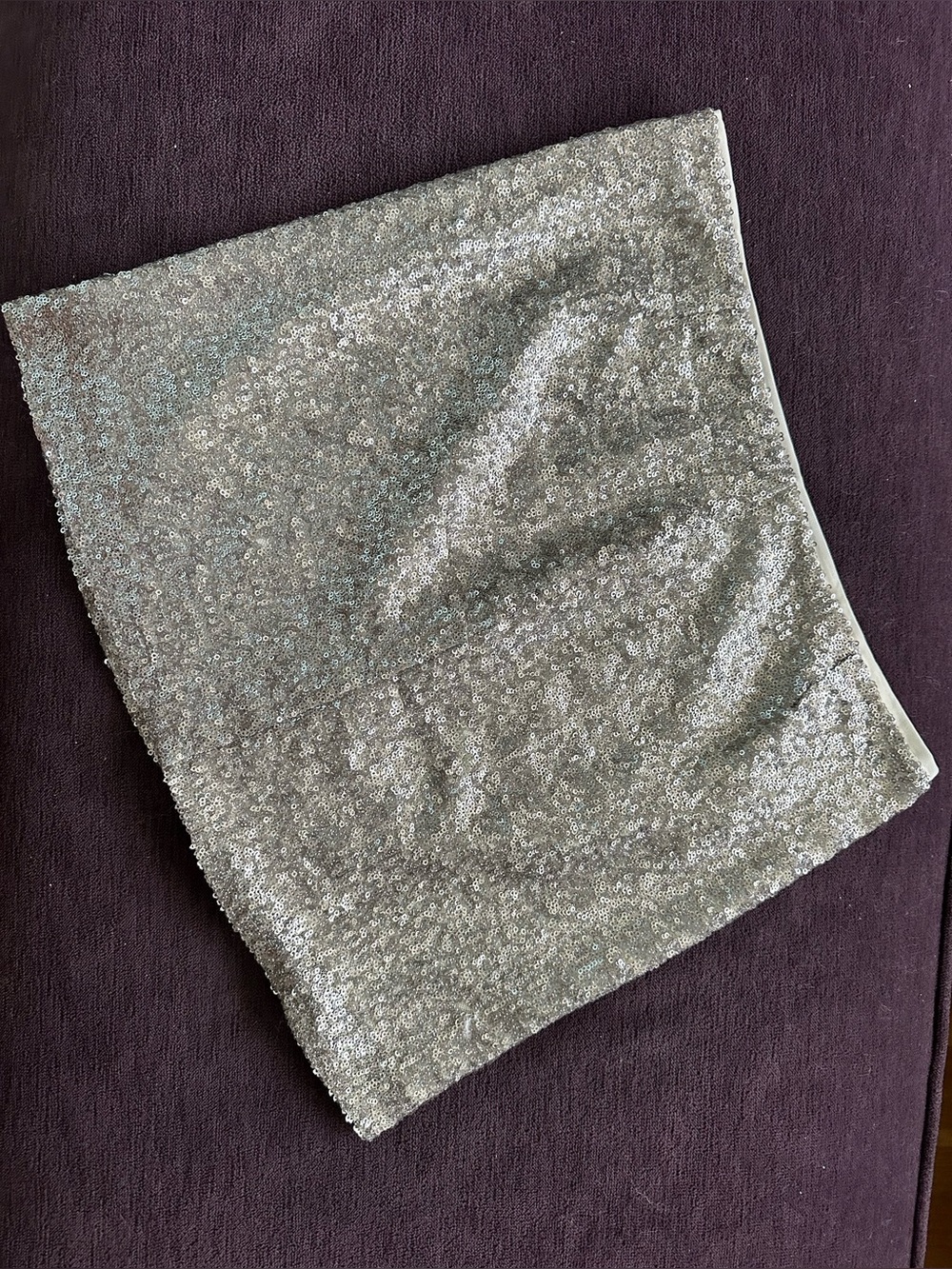 Gap Silver Sequin Women’s Skirt - Sparkling Party Mini